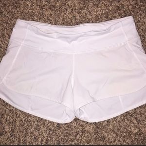 Lululemon Speed Shorts Size 4